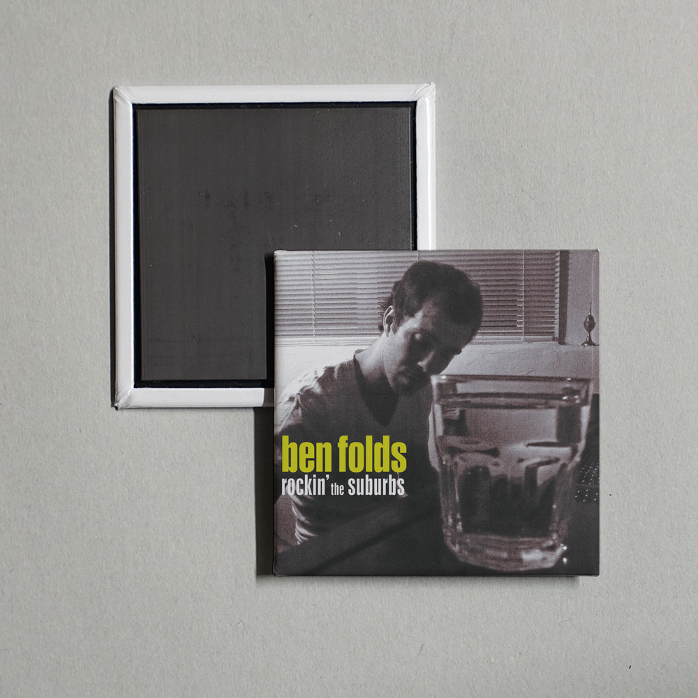 Ben Folds - Rockin' The Suburbs Album Cover Fridge Magnet