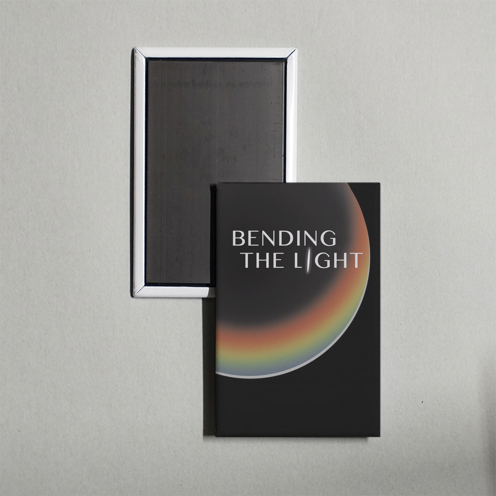 Bending the Light Mini Movie Fridge Magnet