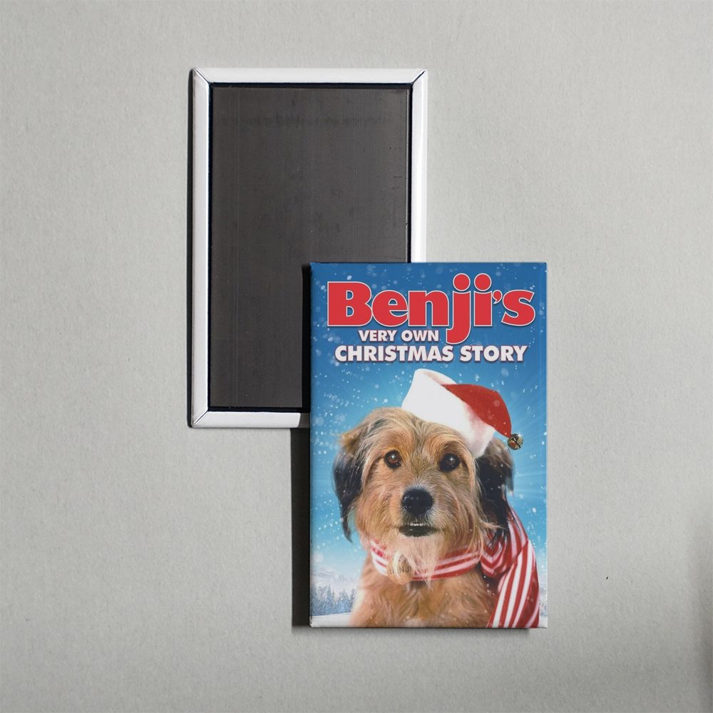 Benji's Very Own Christmas Story Mini Movie Fridge Magnet