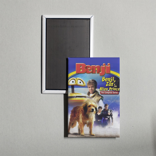 Benji, Zax & the Alien Prince TV Show Fridge Magnet