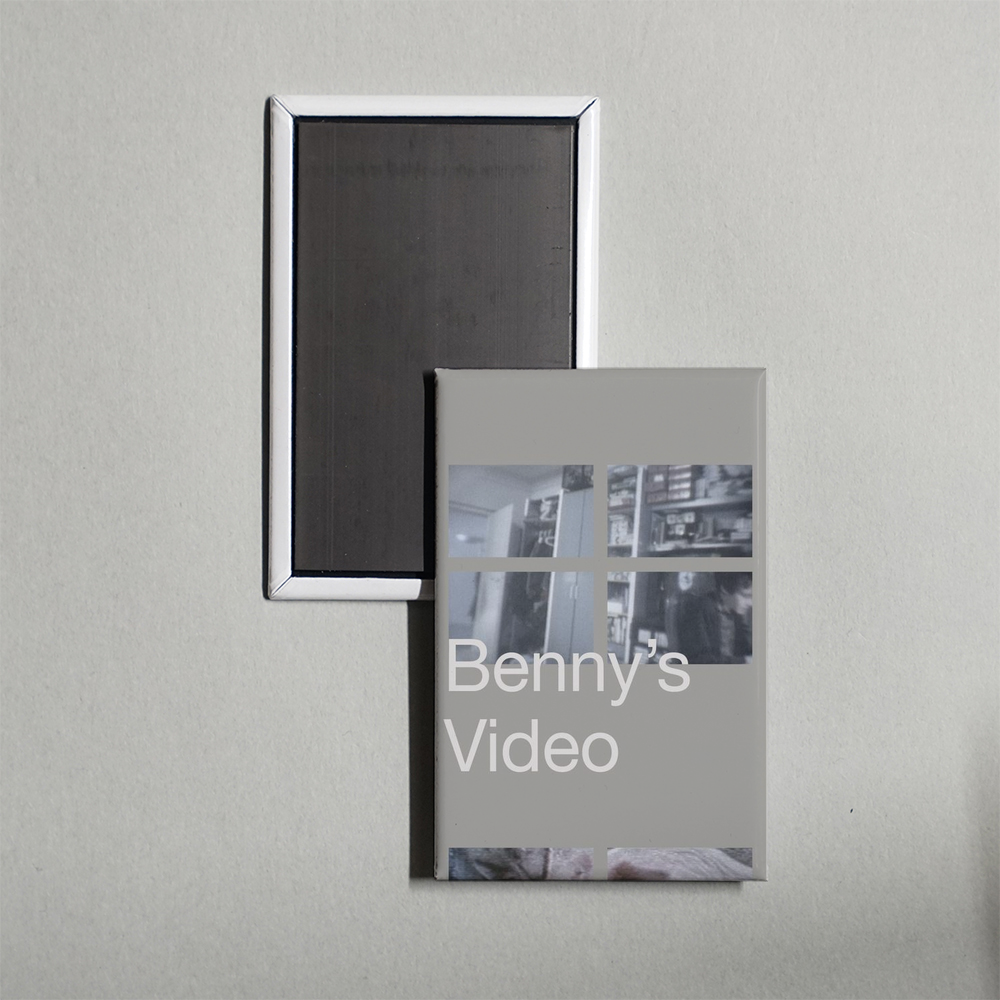 Benny's Video Mini Movie Fridge Magnet