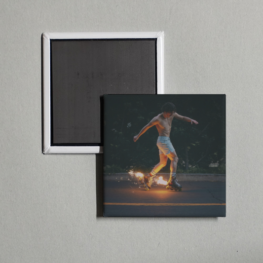 Benson Boone - Fireworks & Rollerblades Album Cover Fridge Magnet