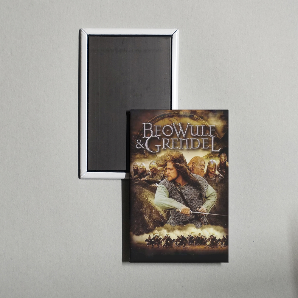 Beowulf & Grendel Mini Movie Fridge Magnet