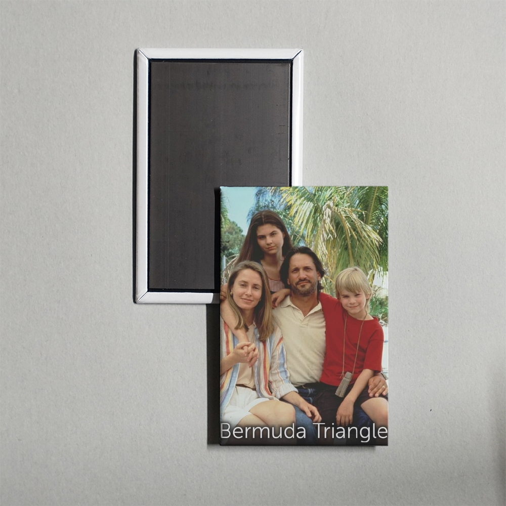 Bermuda Triangle Mini Movie Fridge Magnet