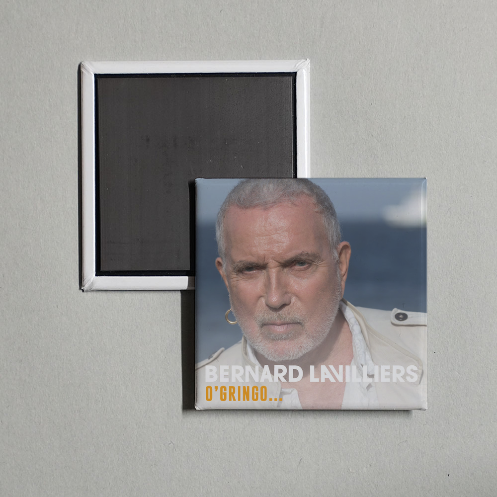 Bernard Lavilliers - O'Gringo... Album Cover Fridge Magnet