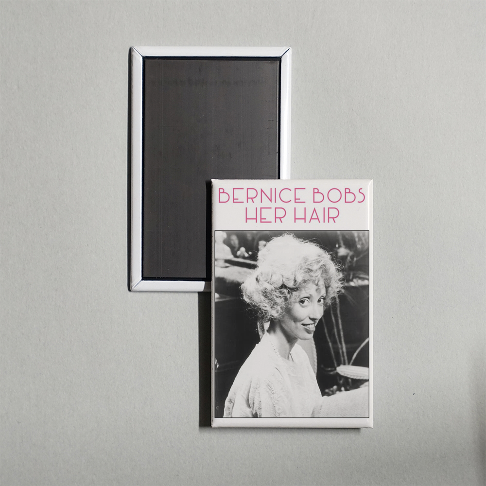 Bernice Bobs Her Hair Mini Movie Fridge Magnet