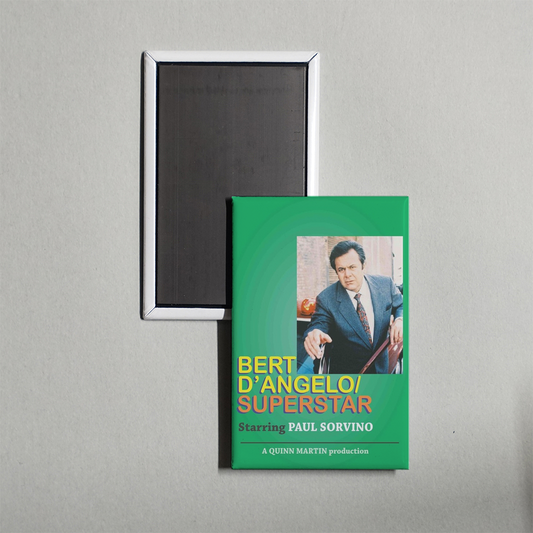 Bert D'Angelo Superstar TV Show Fridge Magnet