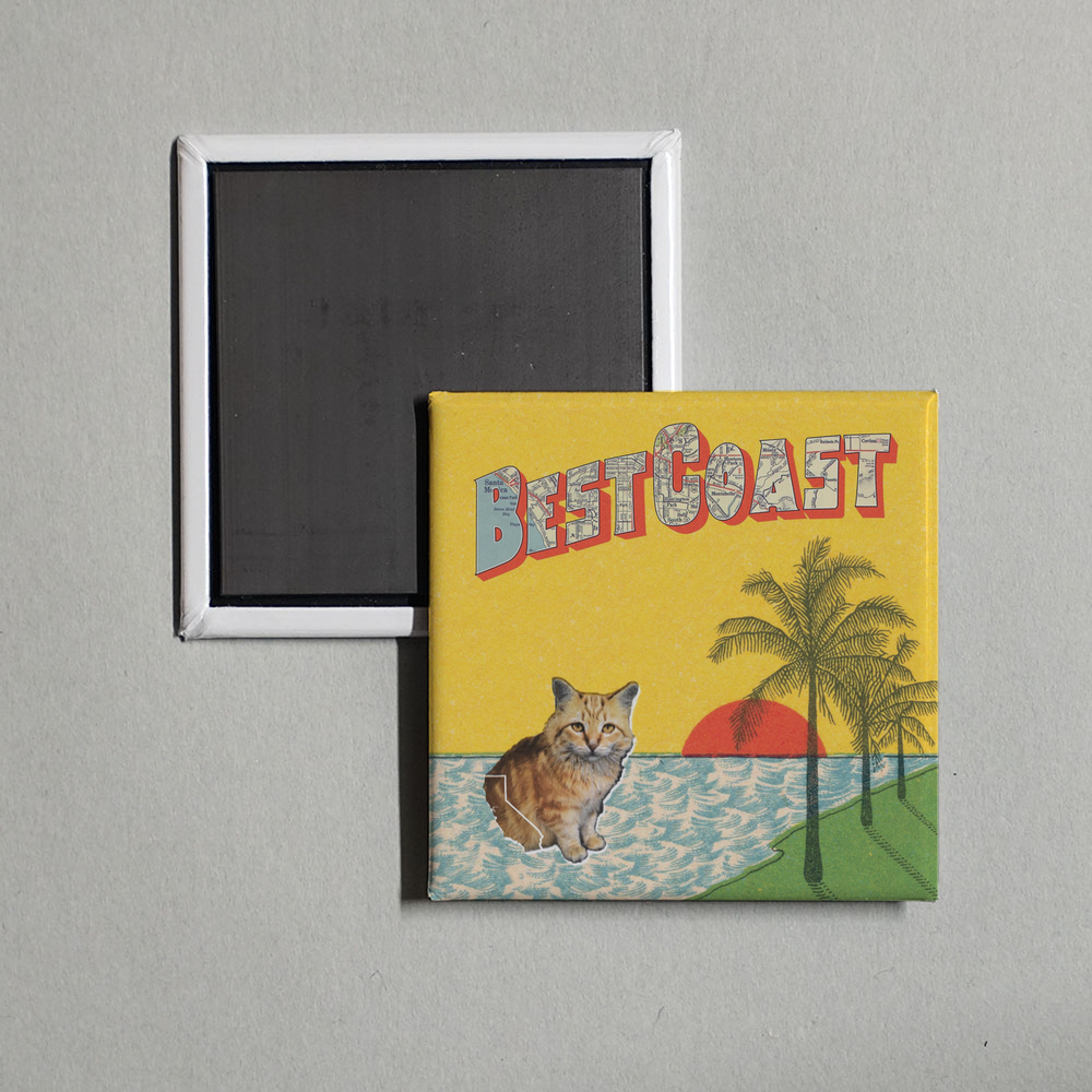 Best Coast - Crazy for You Album Cover Fridge Magnet