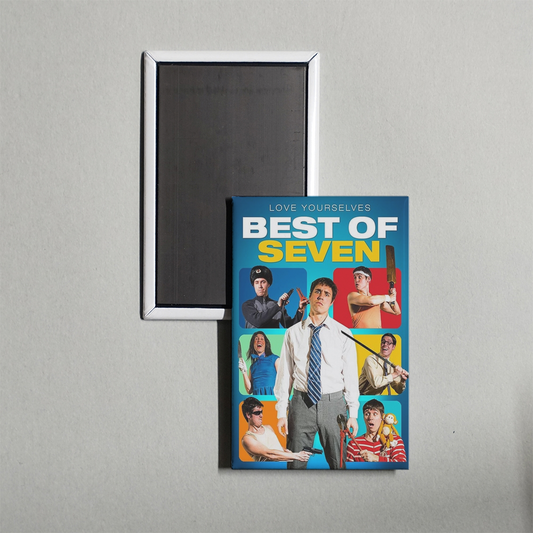 Best of Seven Mini Movie Fridge Magnet