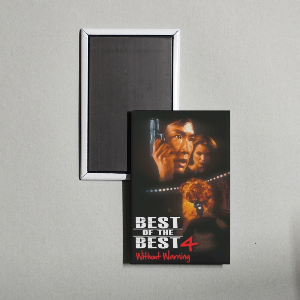 Best of the Best 4 Without Warning Mini Movie Fridge Magnet