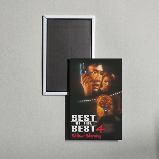 Best of the Best 4 Without Warning Mini Movie Fridge Magnet