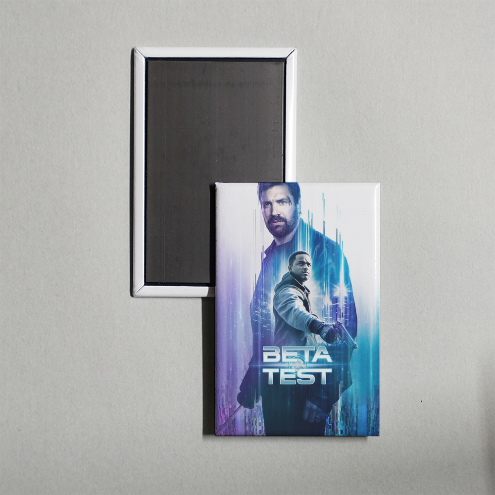 Beta Test Mini Movie Fridge Magnet