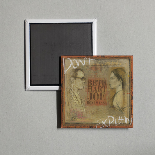 Beth Hart, Joe Bonamassa - Don't Explain Album Cover Fridge Magnet