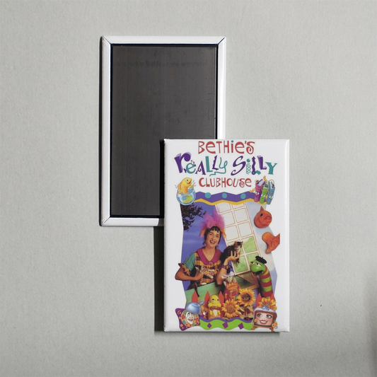 Bethie's Really Silly Clubhouse Mini Movie Fridge Magnet