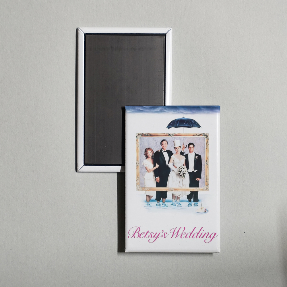 Betsy's Wedding Mini Movie Fridge Magnet