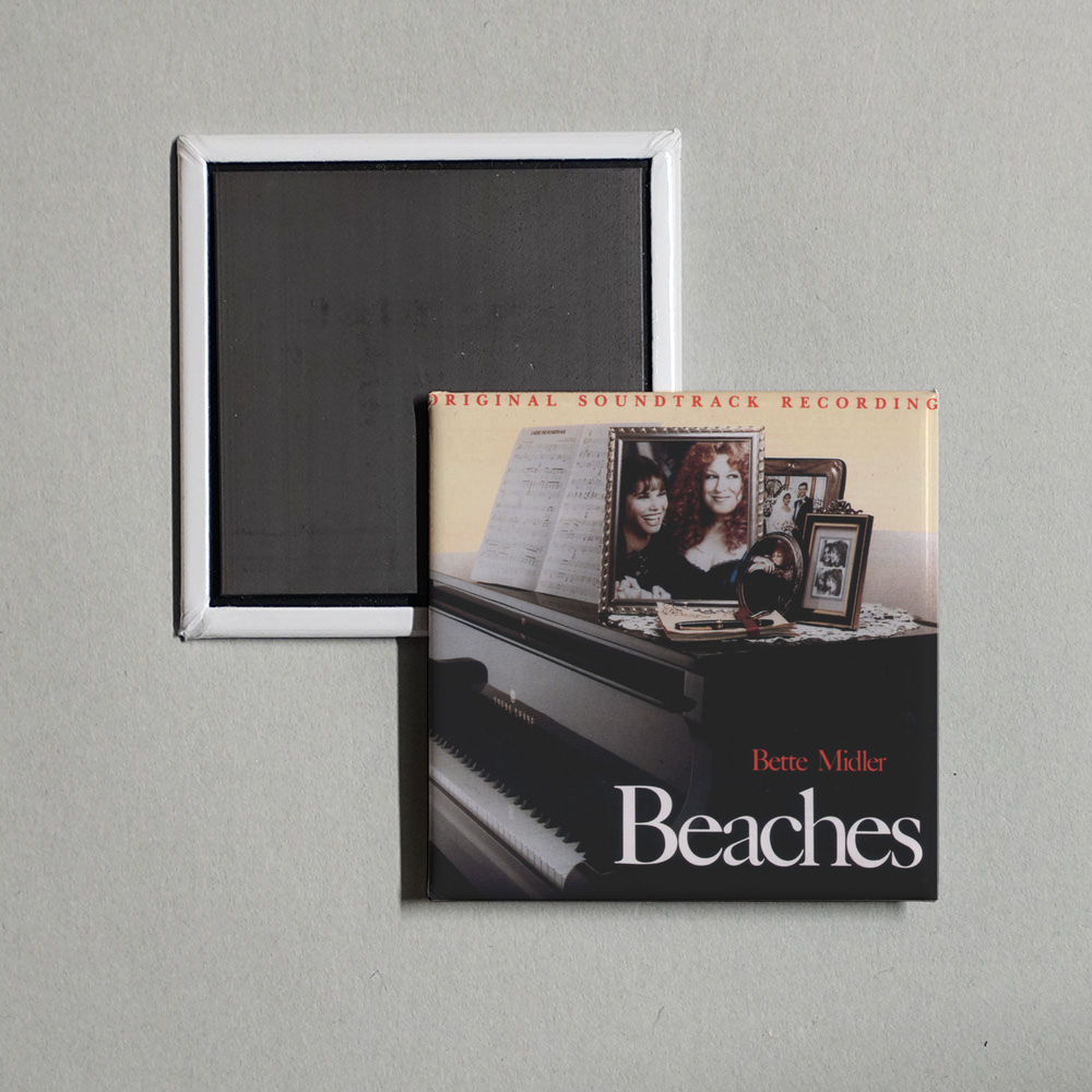 Bette Midler - Beaches (Original Soundtrack Recording) Album Cover Fridge Magnet
