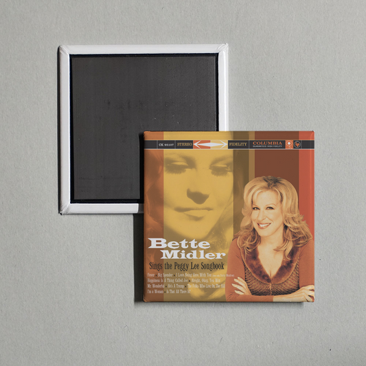Bette Midler - Bette Midler Sings The Peggy Lee Songbook Album Cover Fridge Magnet