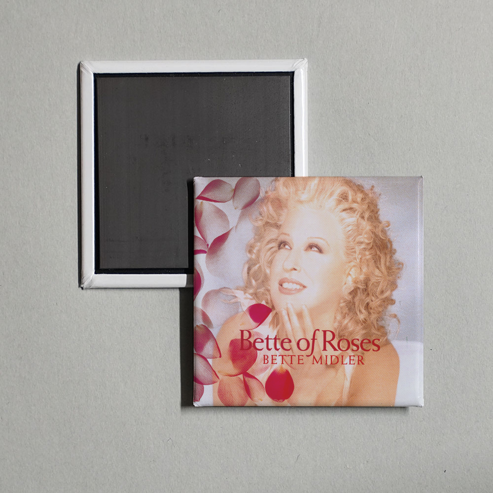 Bette Midler - Bette of Roses Album Cover Fridge Magnet