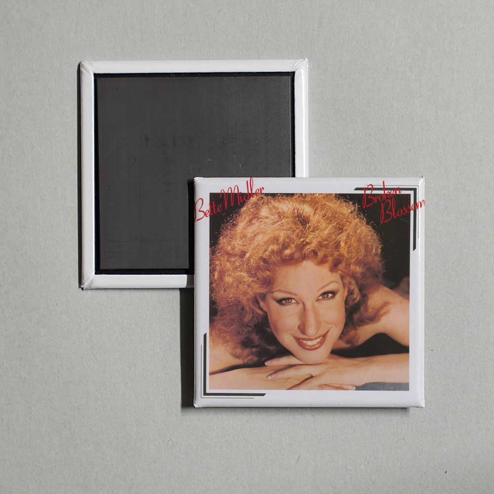 Bette Midler - Broken Blossom Album Cover Fridge Magnet