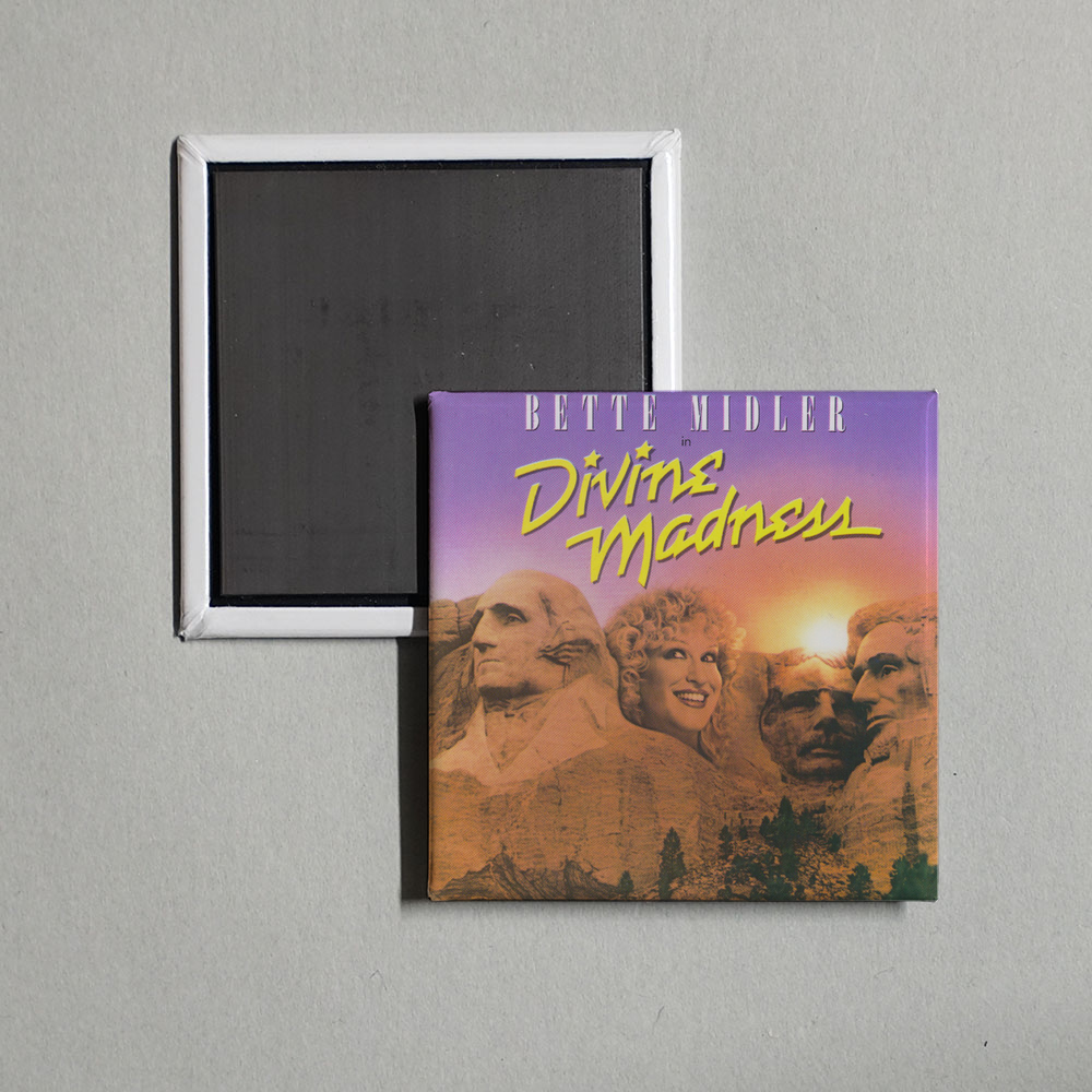 Bette Midler - Divine Madness Album Cover Fridge Magnet