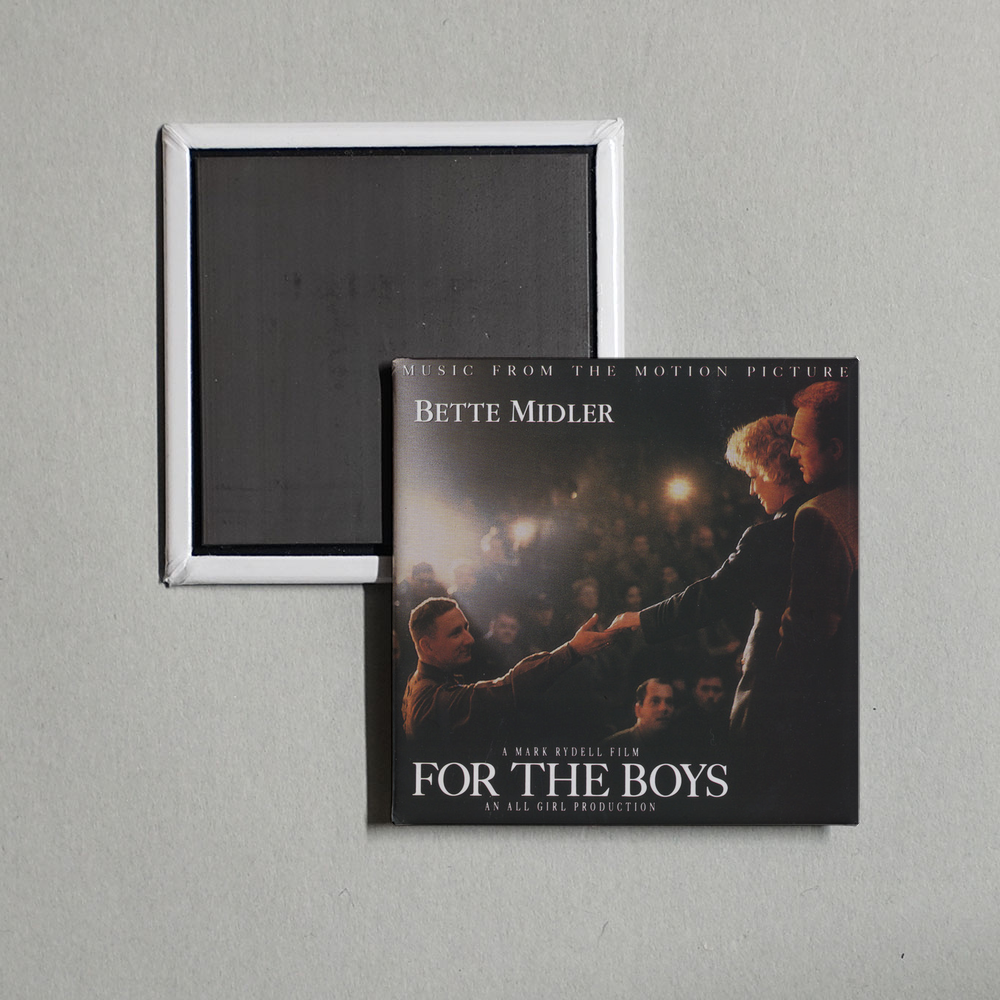 Bette Midler - For the Boys (Music from the Motion Picture) Album Cover Fridge Magnet