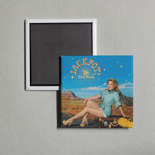 Bette Midler - Jackpot! The Best Bette Album Cover Fridge Magnet
