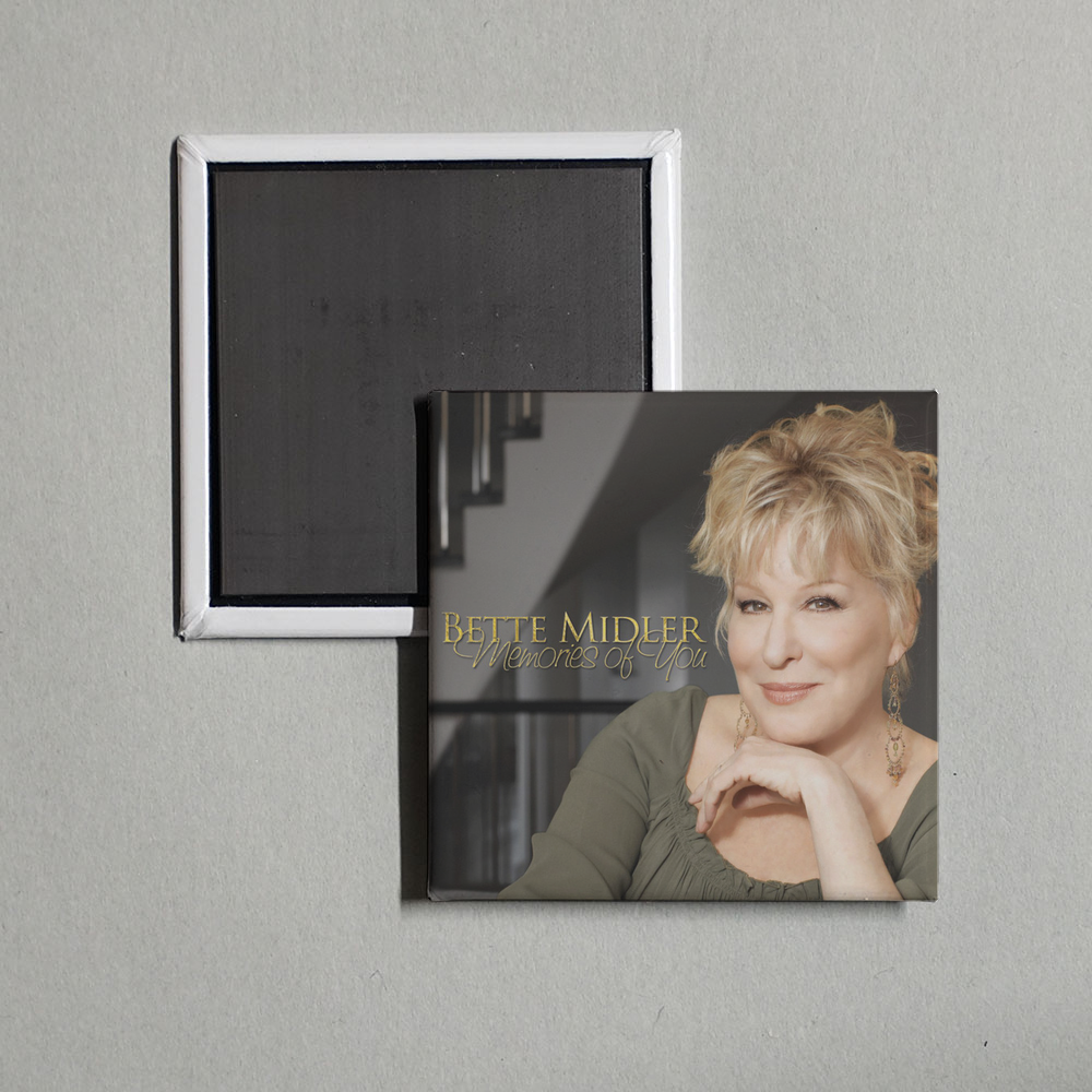 Bette Midler - Memories of You Album Cover Fridge Magnet