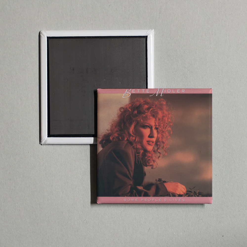 Bette Midler - Some People's Lives Album Cover Fridge Magnet
