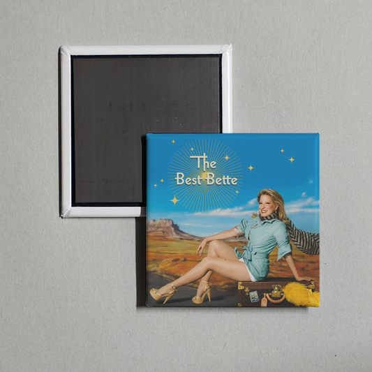 Bette Midler - The Best Bette Album Cover Fridge Magnet