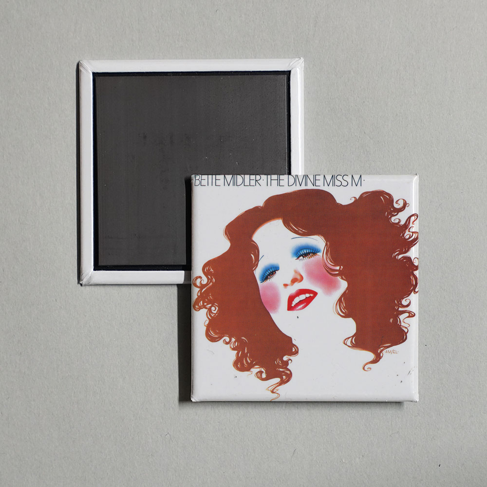 Bette Midler - The Divine Miss M Album Cover Fridge Magnet