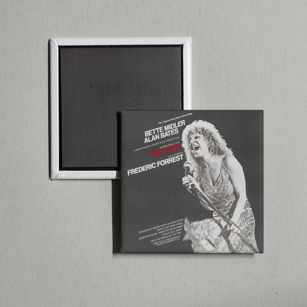 Bette Midler - The Rose Album Cover Fridge Magnet