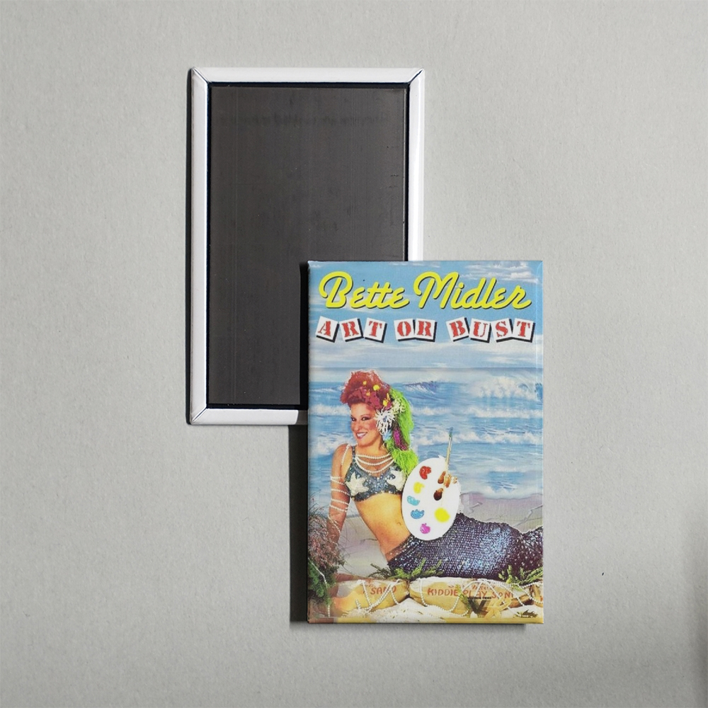 Bette Midler Art or Bust Mini Movie Fridge Magnet