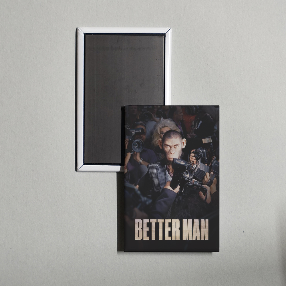 Better Man Mini Movie Fridge Magnet