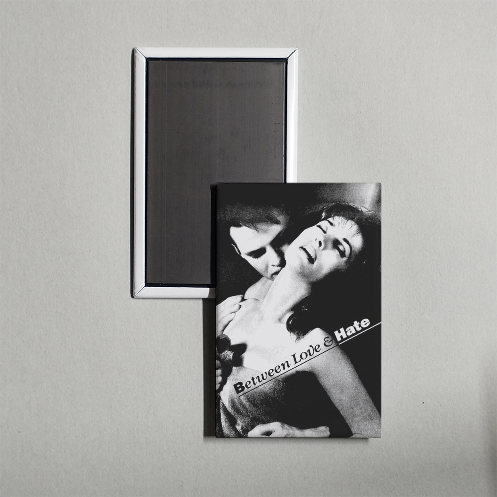 Between Love and Hate Mini Movie Fridge Magnet