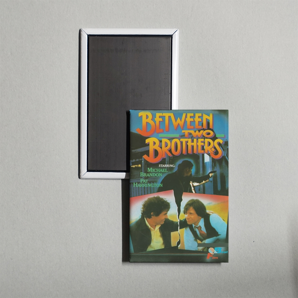 Between Two Brothers Mini Movie Fridge Magnet
