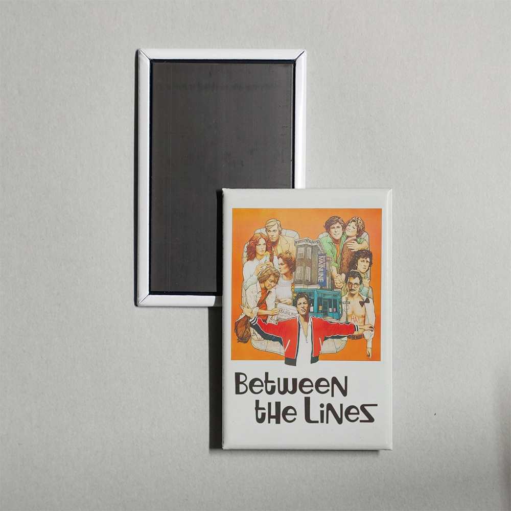Between the Lines Mini Movie Fridge Magnet