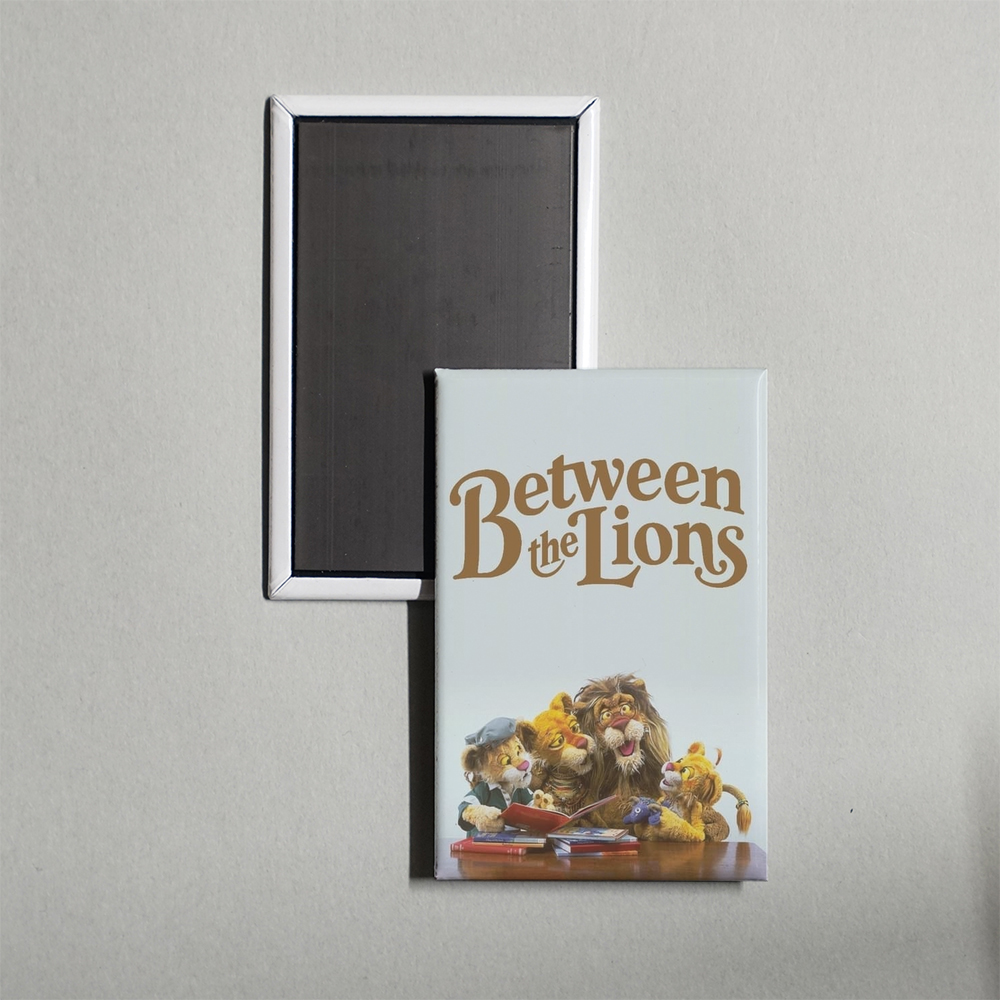 Between the Lions TV Show Fridge Magnet