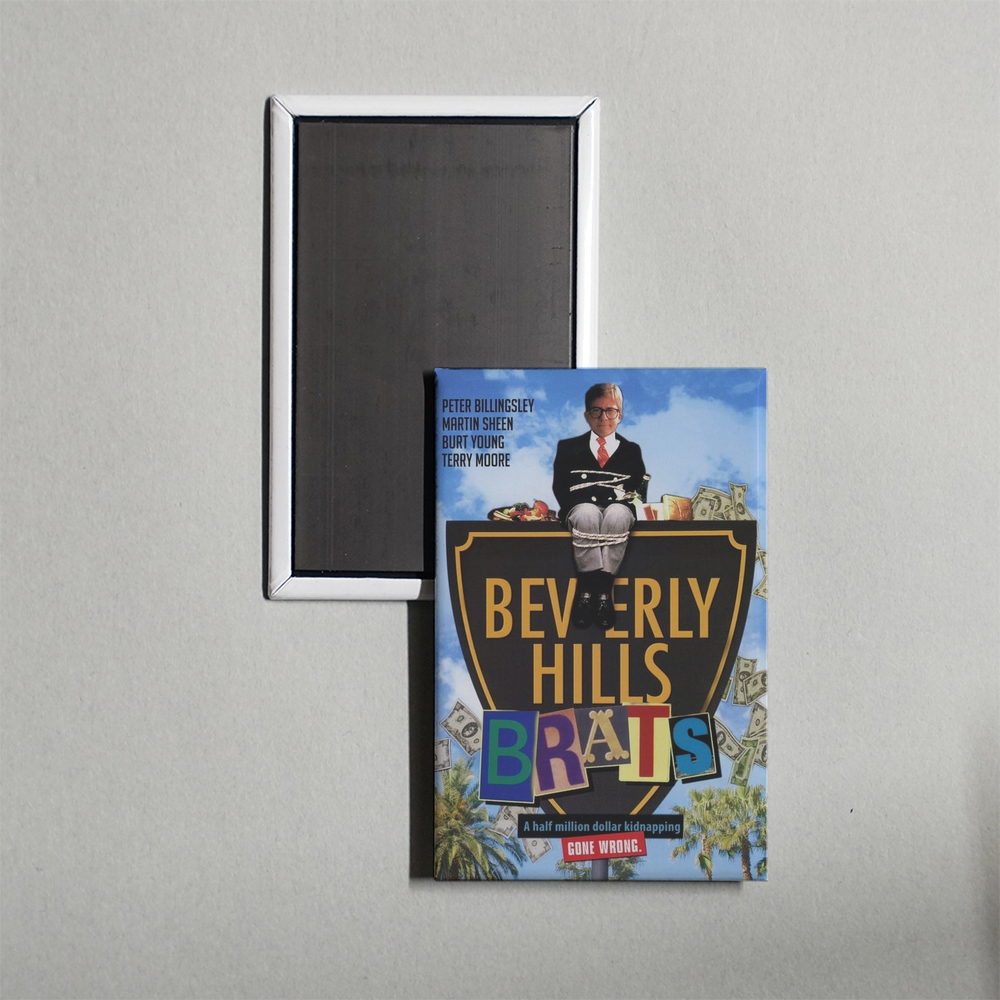 Beverly Hills Brats Mini Movie Fridge Magnet