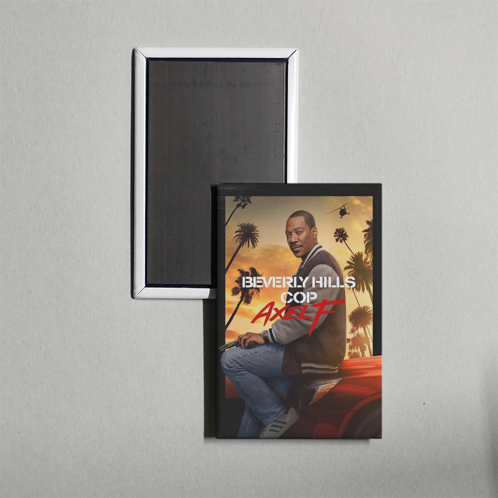 Beverly Hills Cop Axel F Mini Movie Fridge Magnet
