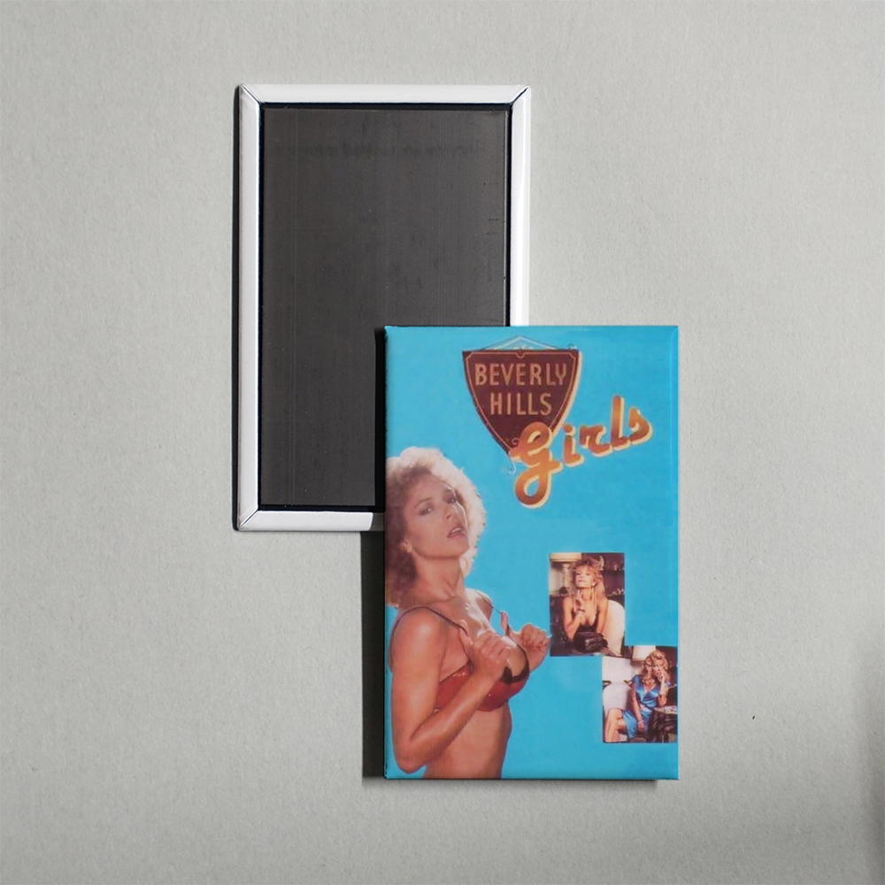 Beverly Hills Girls Mini Movie Fridge Magnet