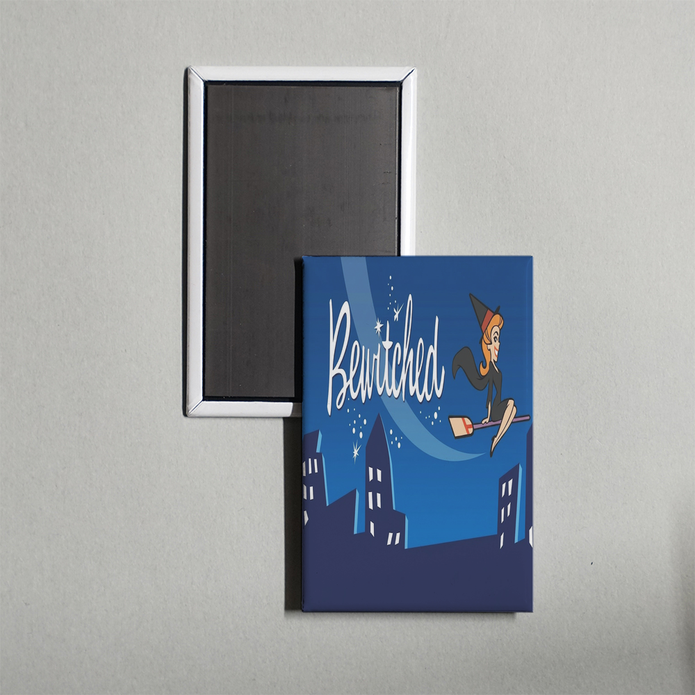 Bewitched D Mini Movie Fridge Magnet