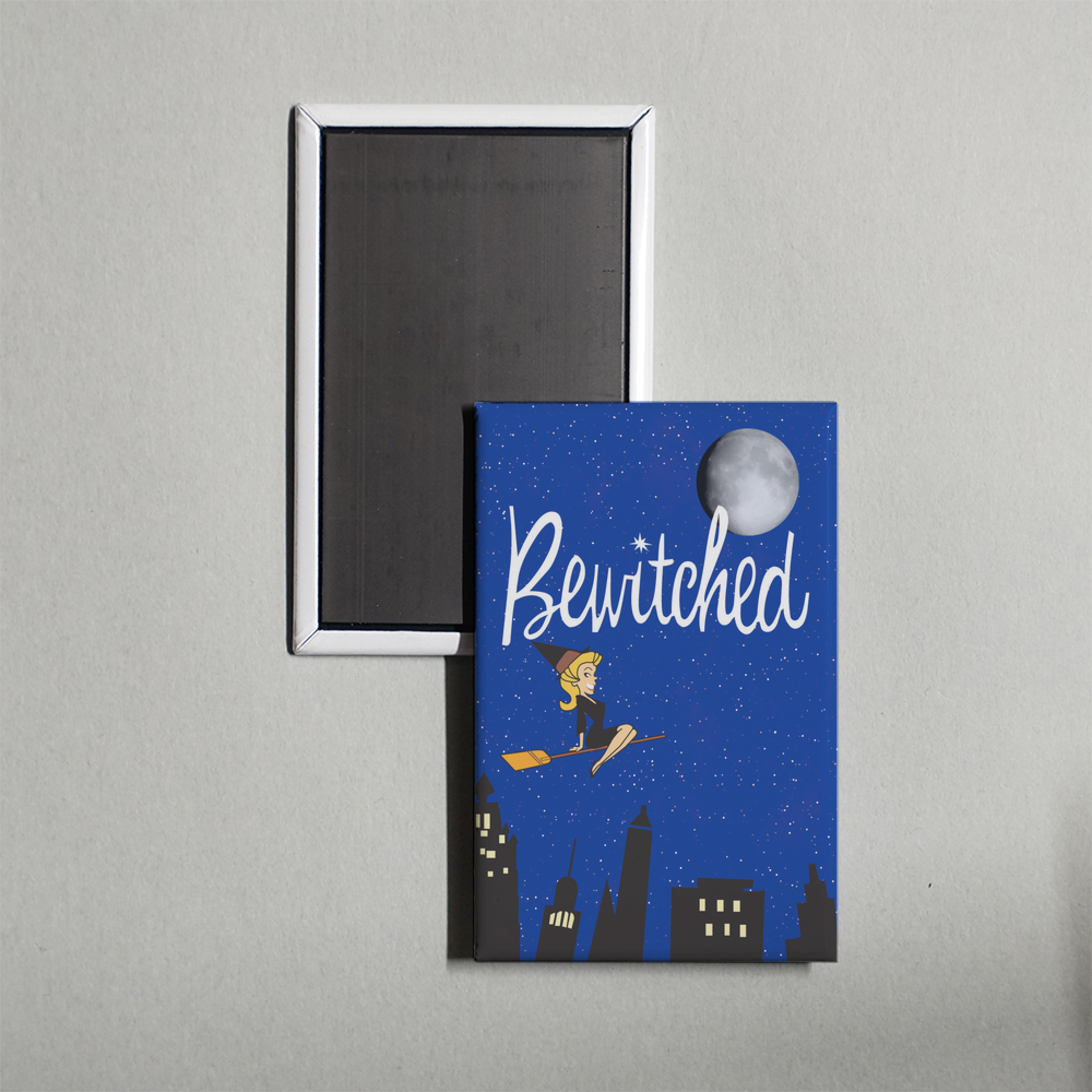 Bewitched [1964] B Mini Movie Fridge Magnet