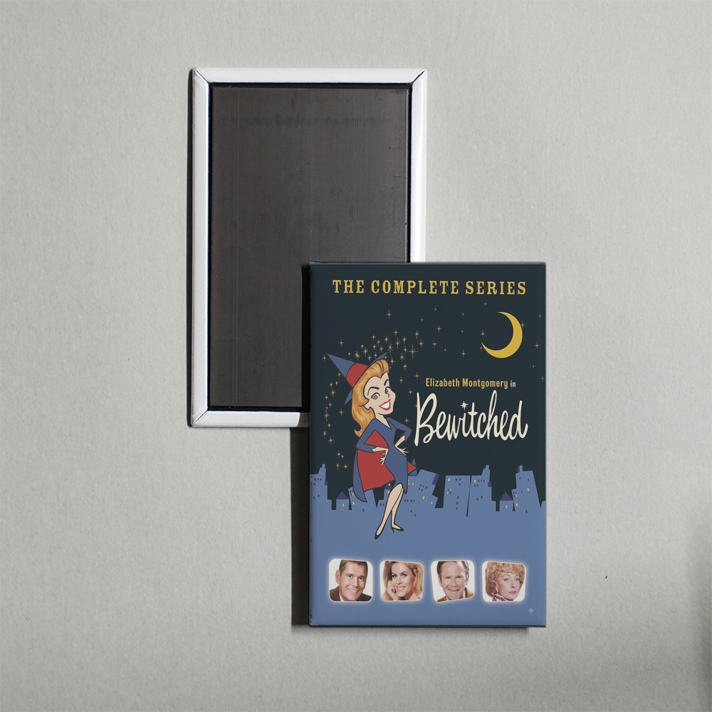 Bewitched [1964] C Mini Movie Fridge Magnet