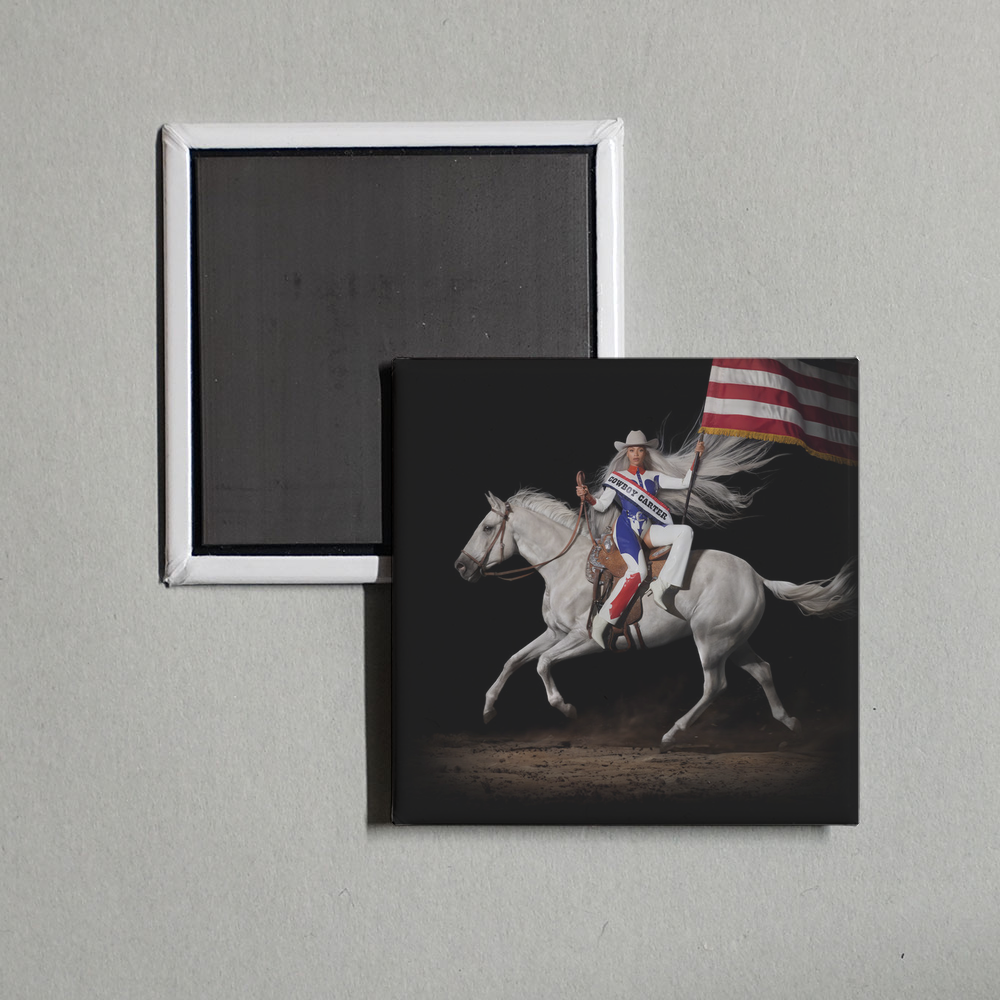 Beyoncé - COWBOY CARTER Album Cover Fridge Magnet