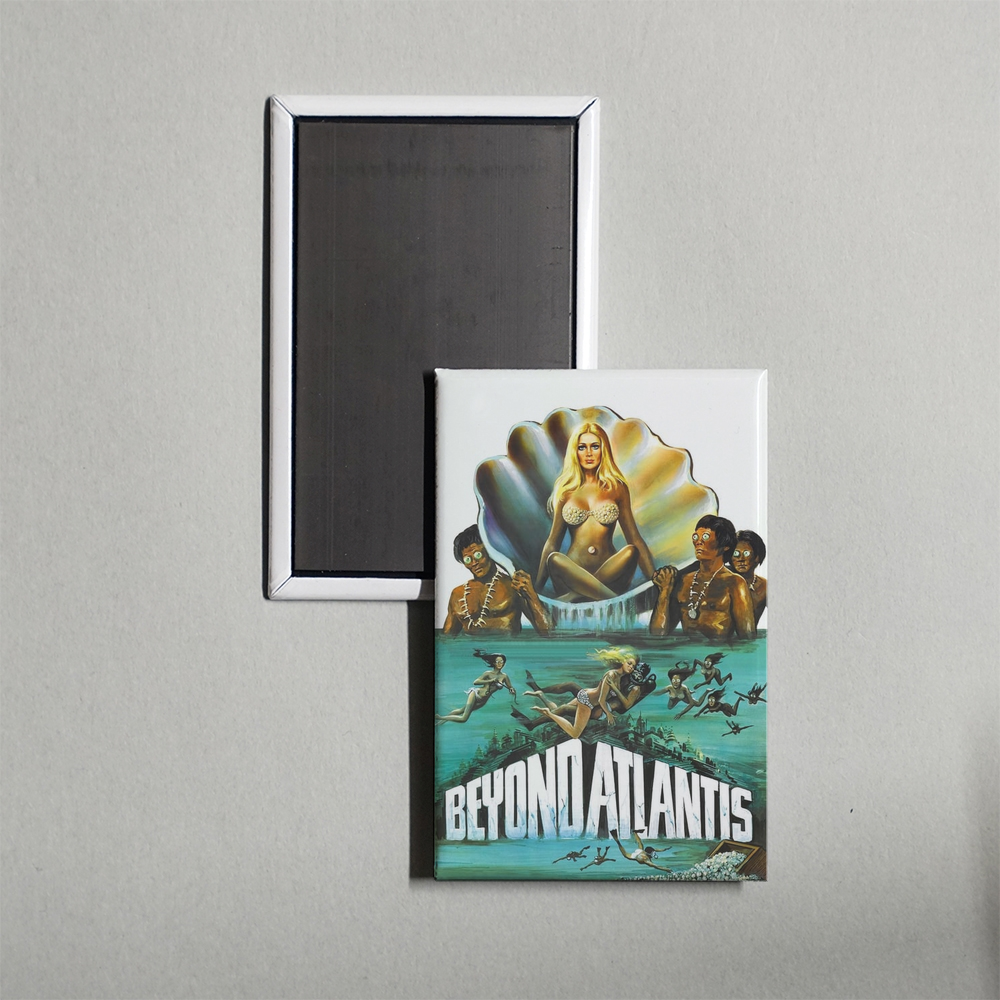 Beyond Atlantis Mini Movie Fridge Magnet