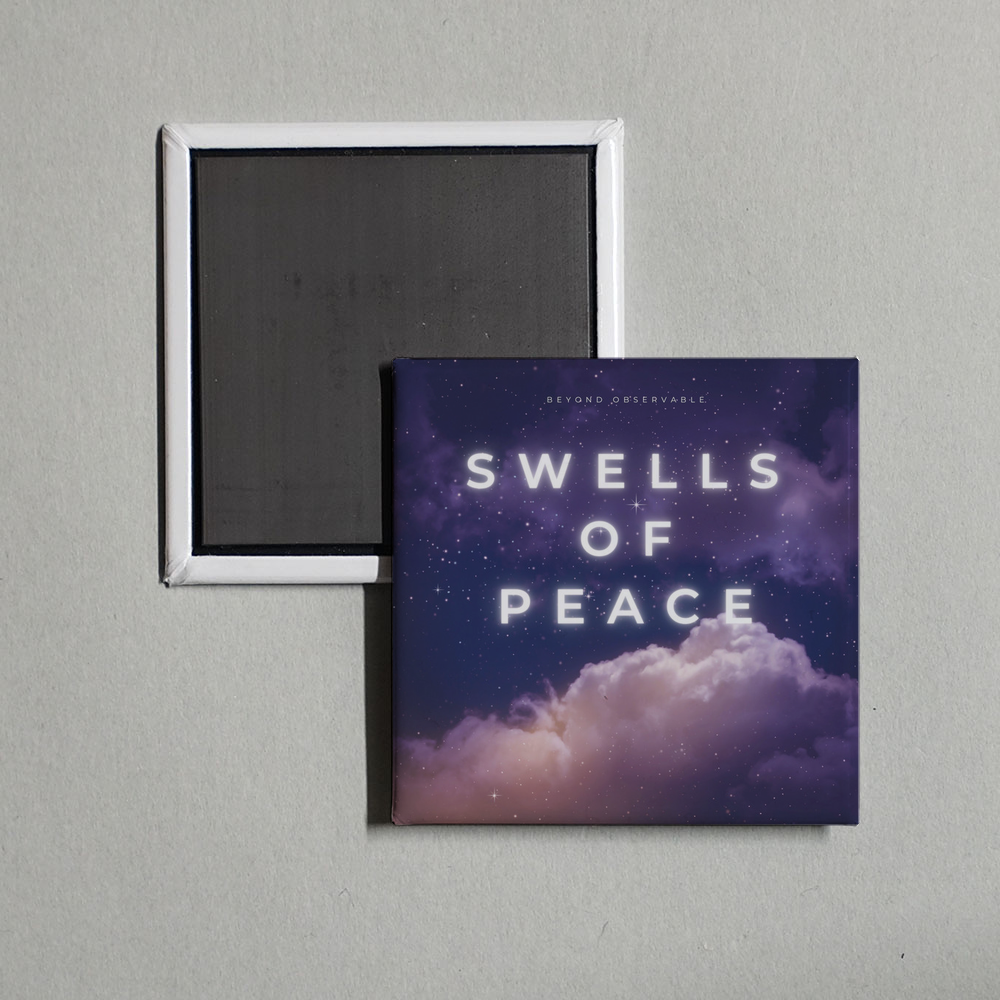 Beyond Observable - Swells of Peace Album Cover Fridge Magnet