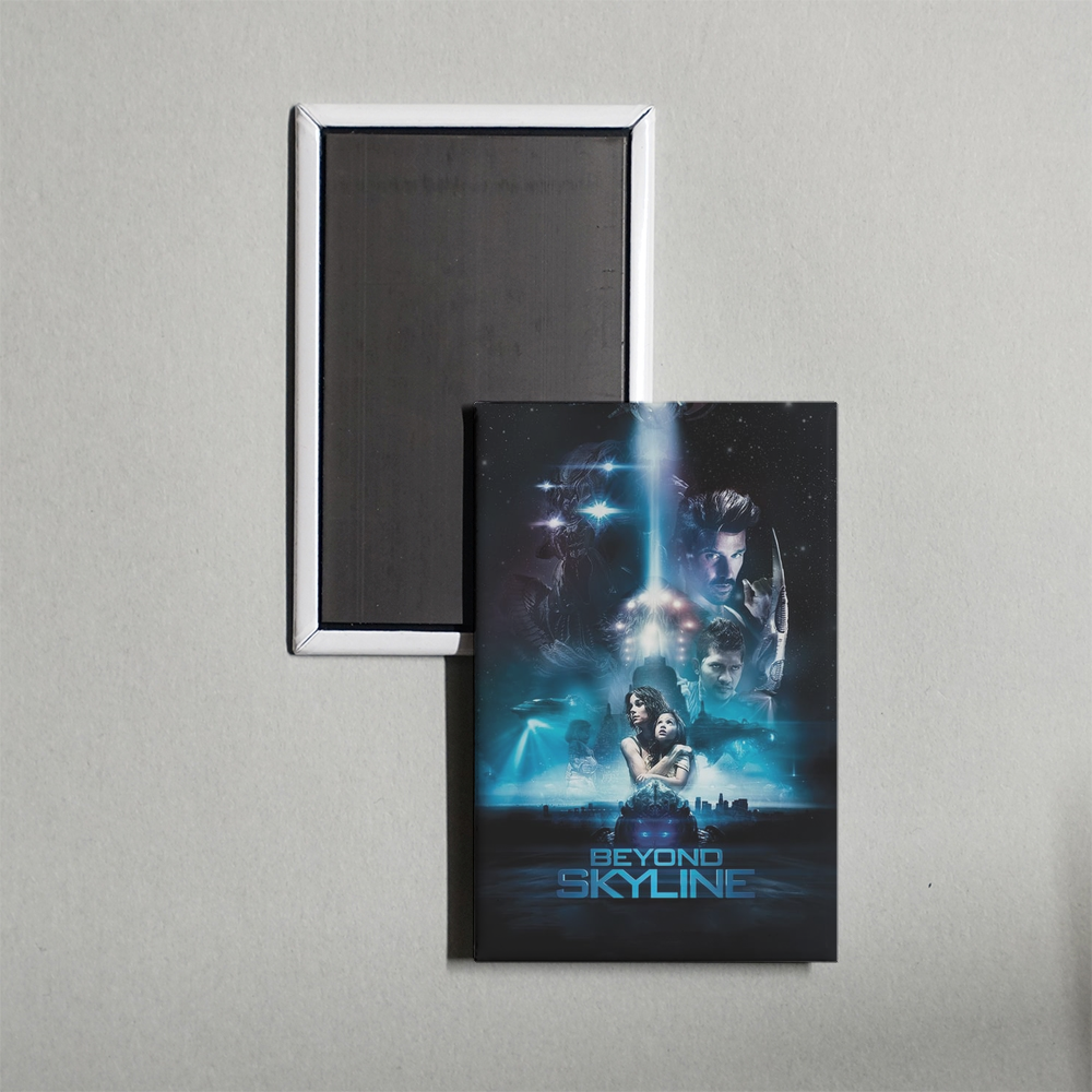 Beyond Skyline Mini Movie Fridge Magnet