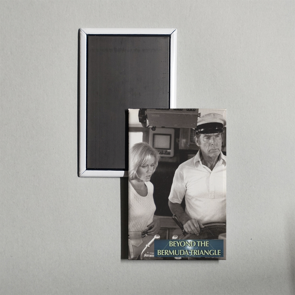 Beyond the Bermuda Triangle Mini Movie Fridge Magnet