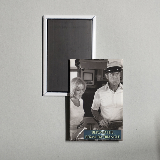 Beyond the Bermuda Triangle Mini Movie Fridge Magnet