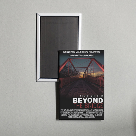 Beyond the Bridge Mini Movie Fridge Magnet